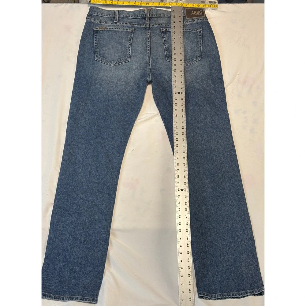 Ariat M7 Madera Slim Fit Straight Leg Jeans Mens 40x36 Blue Denim 10041093
